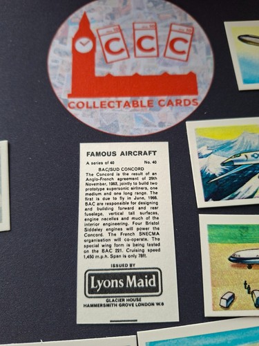 Lyons maid famous aircraft - -,