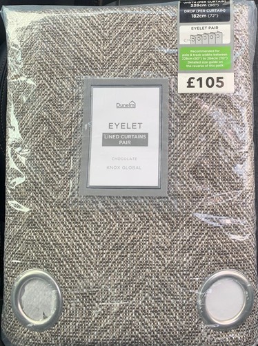 Dunelm knox global - dunelm, eyelet
