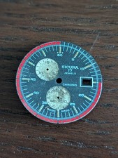 Sicura Chrono Watch Dial