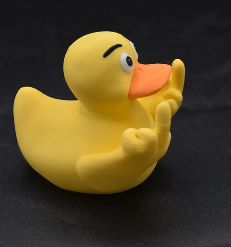 Funny middle finger duck home - funny,
