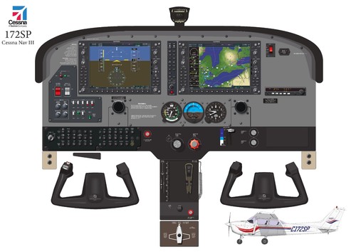Cessna 172 g1000 - sp,