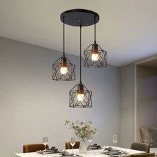Ceiling Pendant Light Industrial Metal Light Living Dining Chandelier Retro Lamp