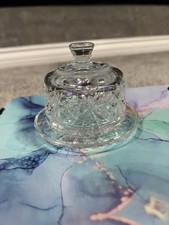 Lead Crystal Cut Glass Domed