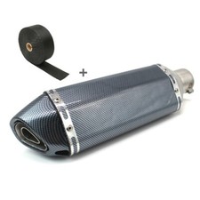Set exhaust muffler + exhaust wrap for Honda Africa Twin XRV 750 SA9