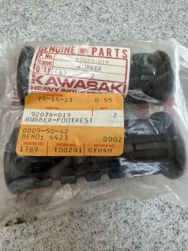 Nos kawasaki early - nos, footrest