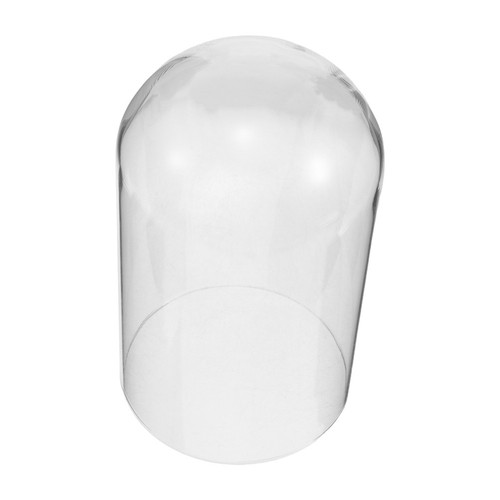Clear glass dome cloche - clear,