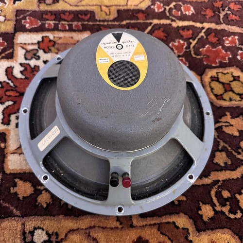 Vintage 1960s jbl - d131, fender