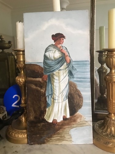 Antique hand painted neo - hand,