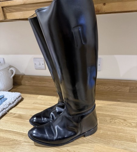 Leather long riding boots - riding,