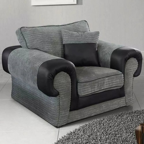 Jumbo cord fabric seater - cord,