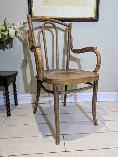Thonet bentwood armchair chair - bentwood,