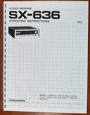 Pioneer SX-636 Stereo Receiver