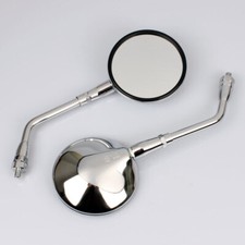 Mirror Set Chrome Round for 1997-2006 Kawasaki VN 1500
