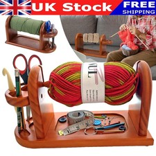 Wooden Yarn Holder Rotatable Wool Yarn Winder Knitting Crocheting Knitting Lover