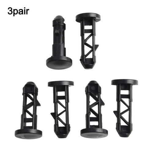 2pc 6pcs wheelie bin lid - bin, pins