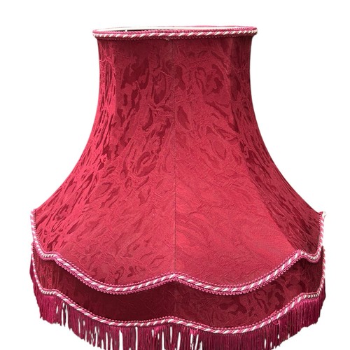 Vintage standard lamp - standard, shade