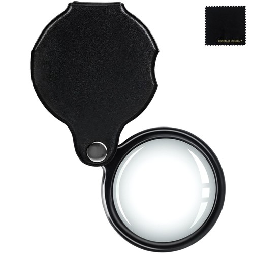 20x pocket magnifier black - magnifier,