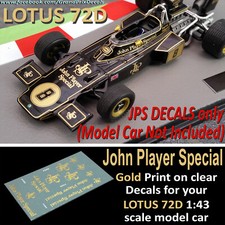 F1 Collection LOTUS 72D John