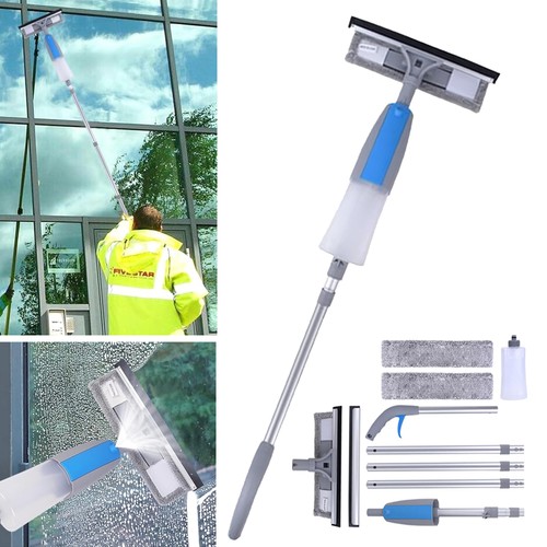 Extendable window cleaner kit - extendable,