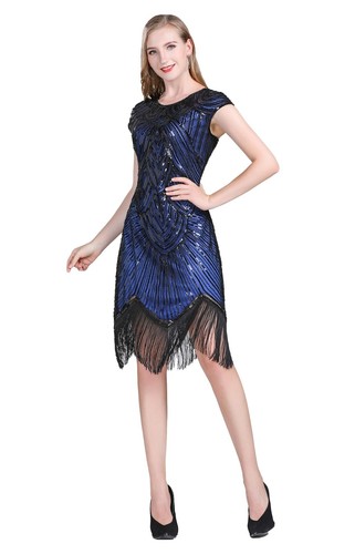 1920swomen roundneck cocktail - roundneck,