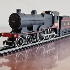 Hornby R450 LMS Fowler 2P 4-4-0 Loco 690 Black OO Gauge Unboxed
