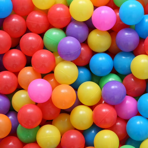 100 pieces playmaty - 100, colorful