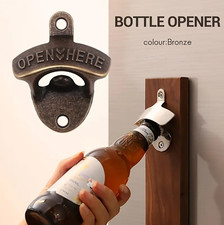 Wall Mounted Bottle Opener –