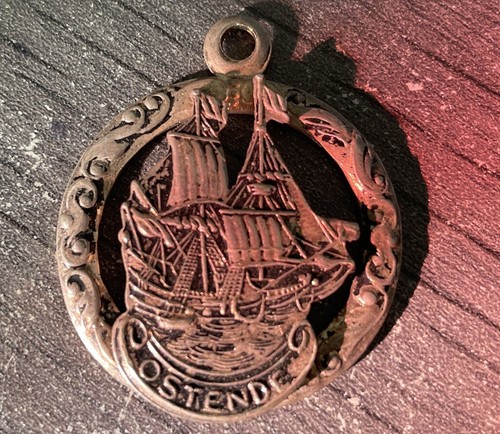 Ostend tourist pendant coin