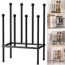 4 Pair Metal Welly Boot Stand