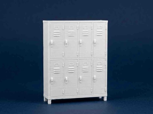 Dollhouse school lockers - dollhouse,