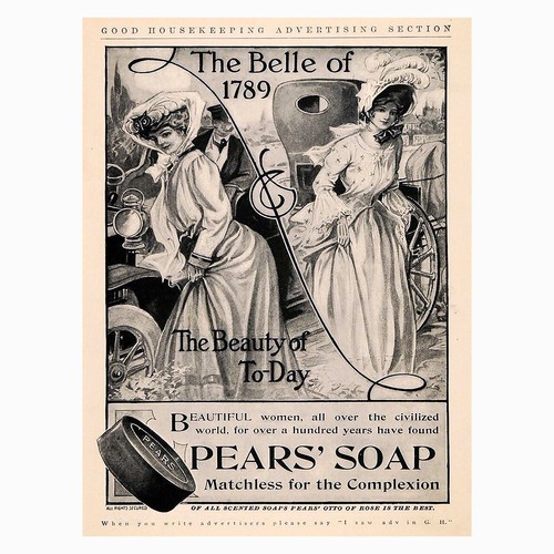 Pears soap retro metal tin - retro,
