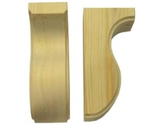 Wooden Corbels Timber shelf