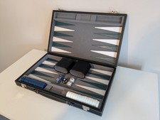 Deluxe 15” Backgammon Set In