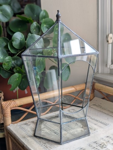 Vintage terrarium greenhouse - vintage,