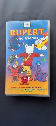 Rupert and friends - rupert, vhs