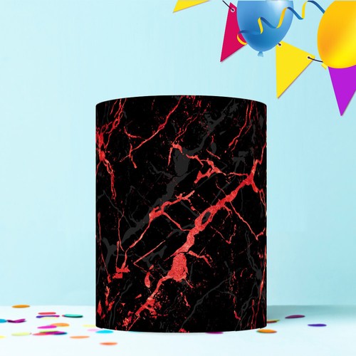 Red and black wrap around - red,