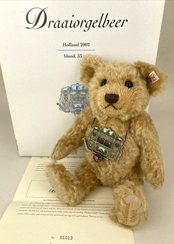 Steiff 2002 barrel - steiff, organ