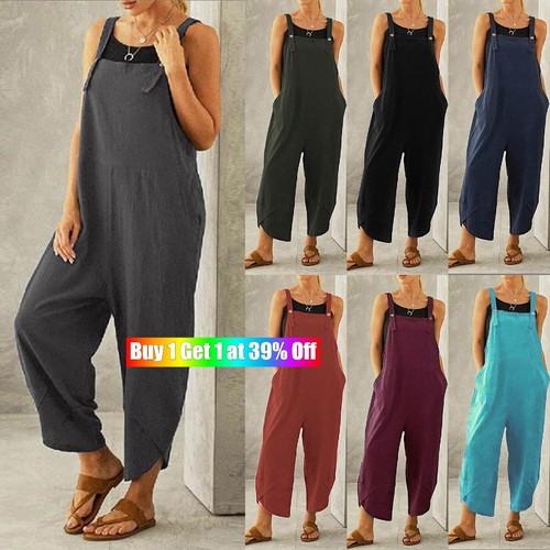 Women cotton linen strappy - cotton,