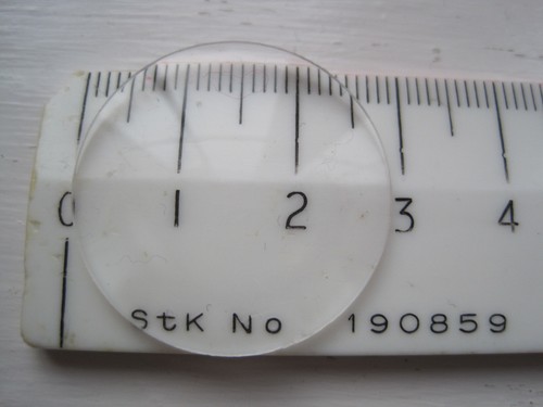 28mm plastic plano convex - ,