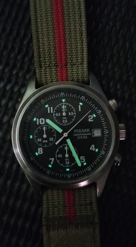 Pulsarmilitary civilian - pulsar(seiko)military,