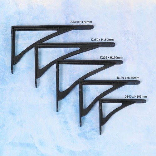 Black finish cast - cast, iron