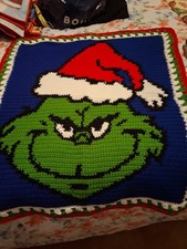 New Crocheted Gringe Blanket 75cm By 85cm