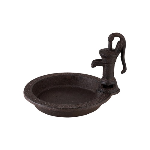 Cast iron bird - iron, feeder