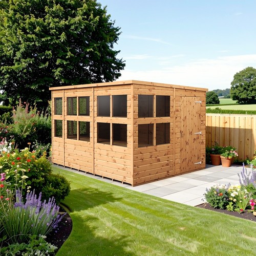 Empire pent potting - empire, shed