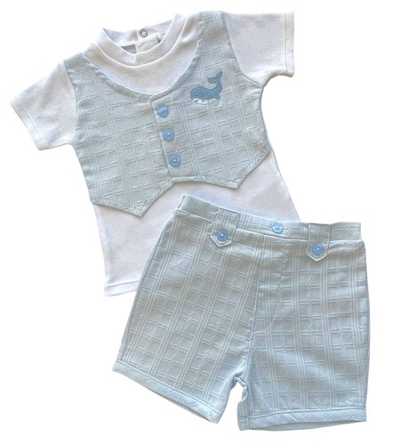 Baby boy shorts set outfit - baby,