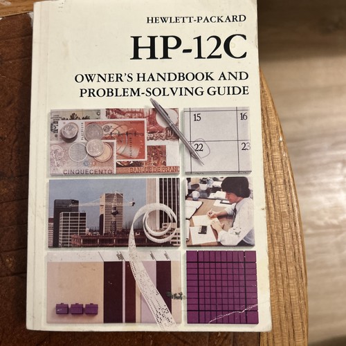 Hp12c calculator owner - hp12c, owner's