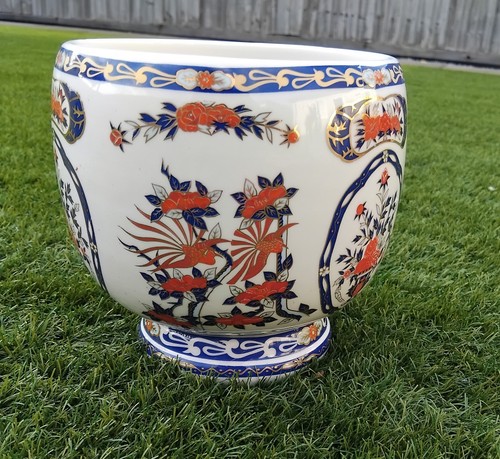 Vintage panda japanese planter - vintage,