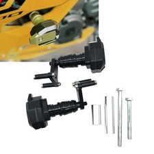 Motorcycle Frame Sliders Anti-Fall Protector For KAWASAKI NINJA400 2018-23 Black