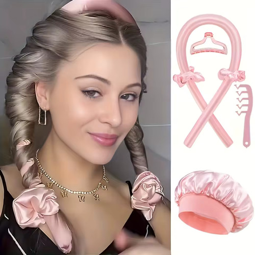 6pcs heatless hair - 6pcs,