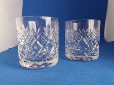 PAIR of ROYAL DOULTON CRYSTAL
